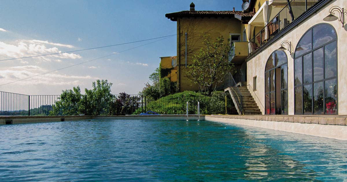 Zona Terrazza E Piscina | Canonica Di Corteranzo | Agriturismo Monferrato